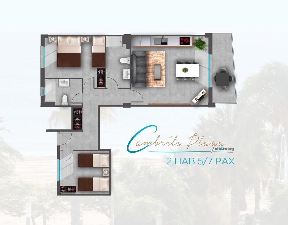 Apartamentos Cambrils Playa Spa Δωμάτιο φωτογραφία